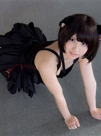 [enako] [enacat black] black silk cat girl(57)